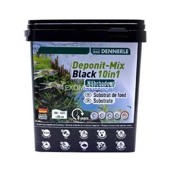 Субстрат питательный Dennerle Deponitmix Professional Black 10in1, 4,8кг
