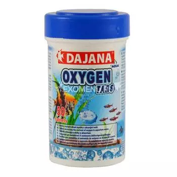 Таблетки Daiana Oxygen Tabs, 100 мл для повышения кислорода в аквариумной воде