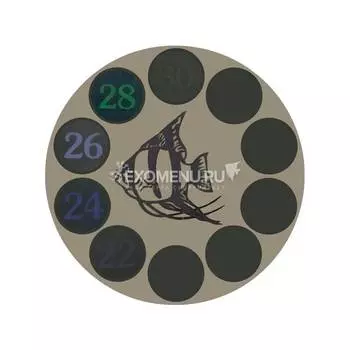 Термометр 0207LF LCD, d-50мм