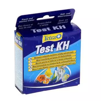 Тест для определения показателей качества воды на карбонатную жесткостьTetra test KH 10 ml пресн/море 723559