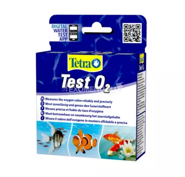 Тест воды на Кислород О2 (для пресной/морской воды) Tetra test Sauerstoff O2 746763