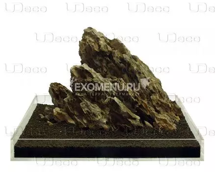 UDeco Dragon Stone XL - Натуральный камень "Дракон" для оформления аквариумов и террариумов, 1 шт.