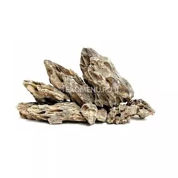 UDeco Dragon Stone XS - натуральный камень "Дракон" д/акв и терр, до 0,5 кг, пакет 2 л/3 кг