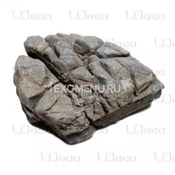UDeco Elephant Stone L - Натуральный камень "Слон" для оформления аквариумов и террариумов, 1 шт.