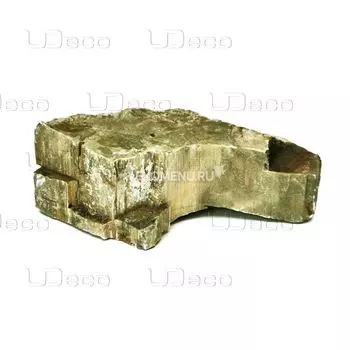 UDeco Fossilized Wood Stone S - Натуральный камень "Окаменелое дерево" для оформления аквариумов и террариумов