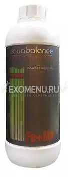 Удобрение Aquabalance Fe+Mn, для аквариумных растений, 1 л