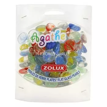 Украшения для аквариума стеклянные "Агат", S (мульти цвет), ZOLUX 430 г
