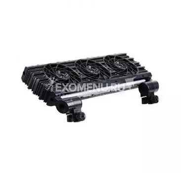 Вентилятор тройной 12В, 301х132х39 мм, бесшумный, для охлаждения на 3-5 С