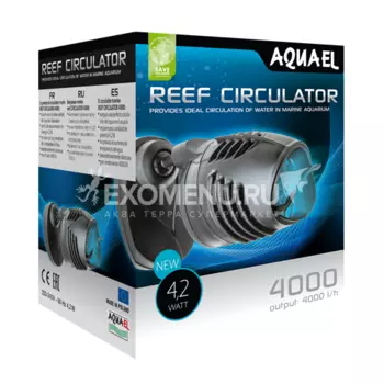 Вихревая помпа REEF CIRCULATOR 4000, 4000 л/ч, для объема до 400л., AQUAEL