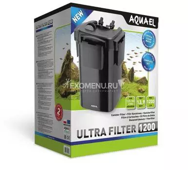 Внешний фильтр AQUAEL ULTRA FILTER 1200 (150 - 300 л), 1200 л/ч