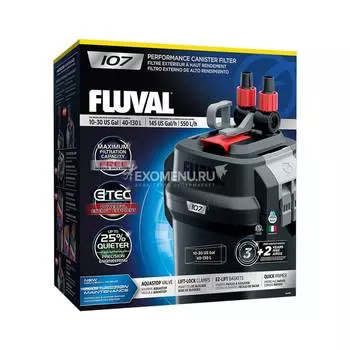 Внешний фильтр Fluval 107. 550 л/час. A441