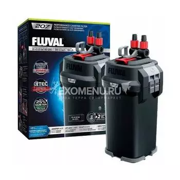 Внешний фильтр Fluval 207. 780 л/час.