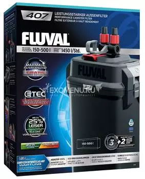 Внешний фильтр Fluval 407. 1450 л/час.