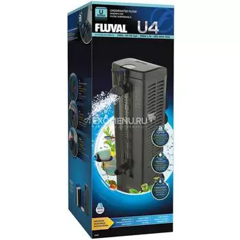 Внутренний фильтр Fluval U4 1000 л/ч, для аквариумов до 240 л.