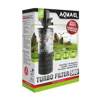 Внутренний фильтр TURBO- 500, 500л/ч (до 150л), AQUAEL
