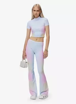 Брюки клеш Destroy Blue FABLE