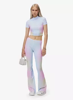 Брюки клеш Destroy Blue FABLE