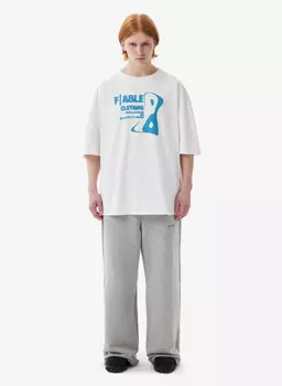 Футболка Balance in everything White FABLE