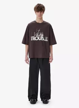 Футболка Real trouble Brown FABLE