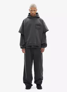 Худи с лонгсливом Fighter Graphite FABLE