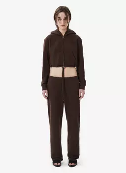 Худи Zip Crop Eternal Brown FABLE