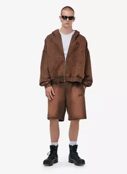 Худи zip Destroy Brown FABLE