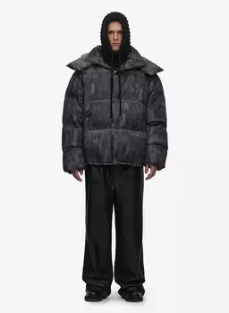 Пуховик Distressed Graphite FABLE