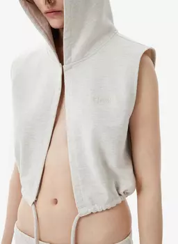 Топ - жилет Eternal Light Grey Melange FABLE