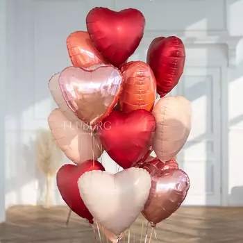 Ассорти сердец из фольги «Deeply in Love»