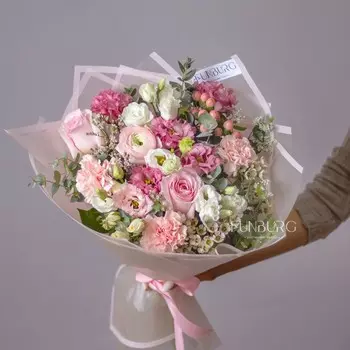 Авторский букет «Pink» S