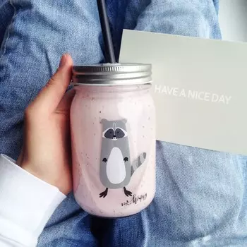 Баночка «Mr. Happy» Енот