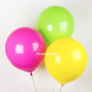 Большие шары без рисунка 18"/44 см