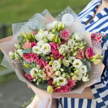 Букет эустом «Дольче вита»