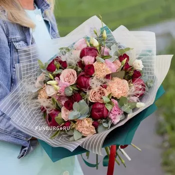 Букет «Бургундия»