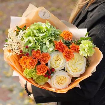 Букет «Цветочная грядка»