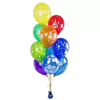 Букет из шаров «Новый год на носу»