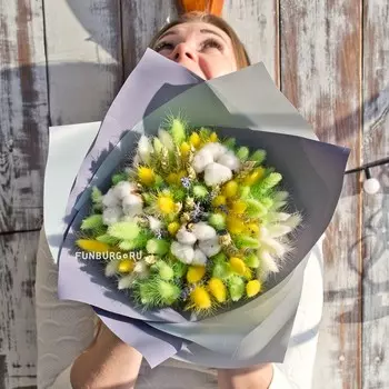 Букет из сухоцветов «Радость жизни»