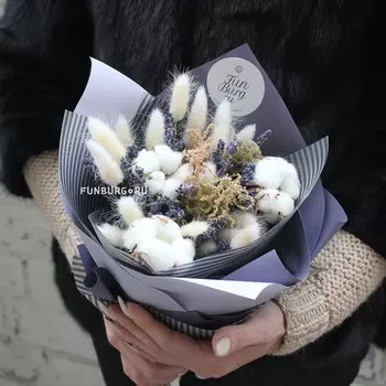 Букет из сухоцветов «Уютный»