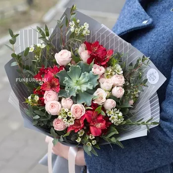 Букет «Коралловый риф»