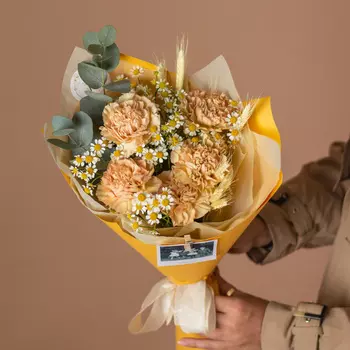 Букет «Медовый персик»
