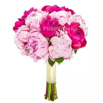 Букет невесты «Свадебные пионы»