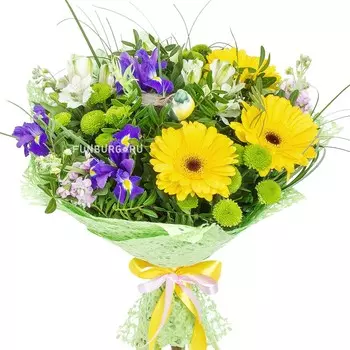 Букет «Птица счастья»