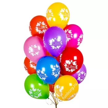 Букет шаров «День рождения принцессы»