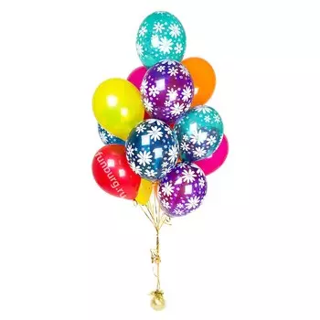 Букет шаров «С ромашками»