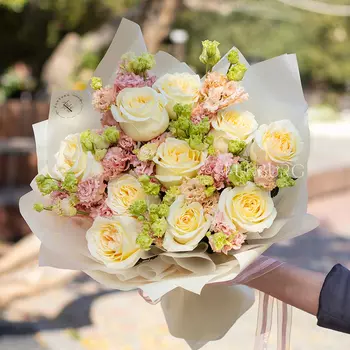 Букет «Сливочное мороженое»