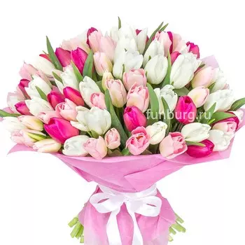 Букет тюльпанов «Преклонение»