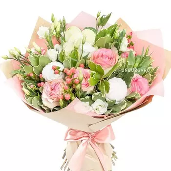 Букет «Ванильное небо»