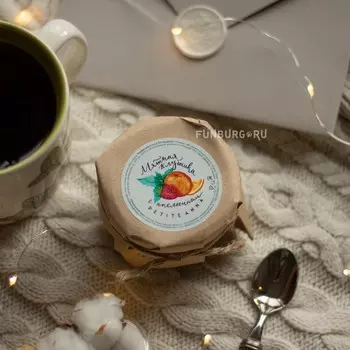 Домашнее варенье «Клубника, апельсин, мята»