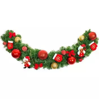 Еловая гирлянда №1