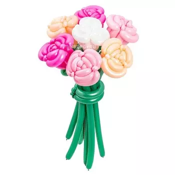 Фигура из шаров «Букет роз»